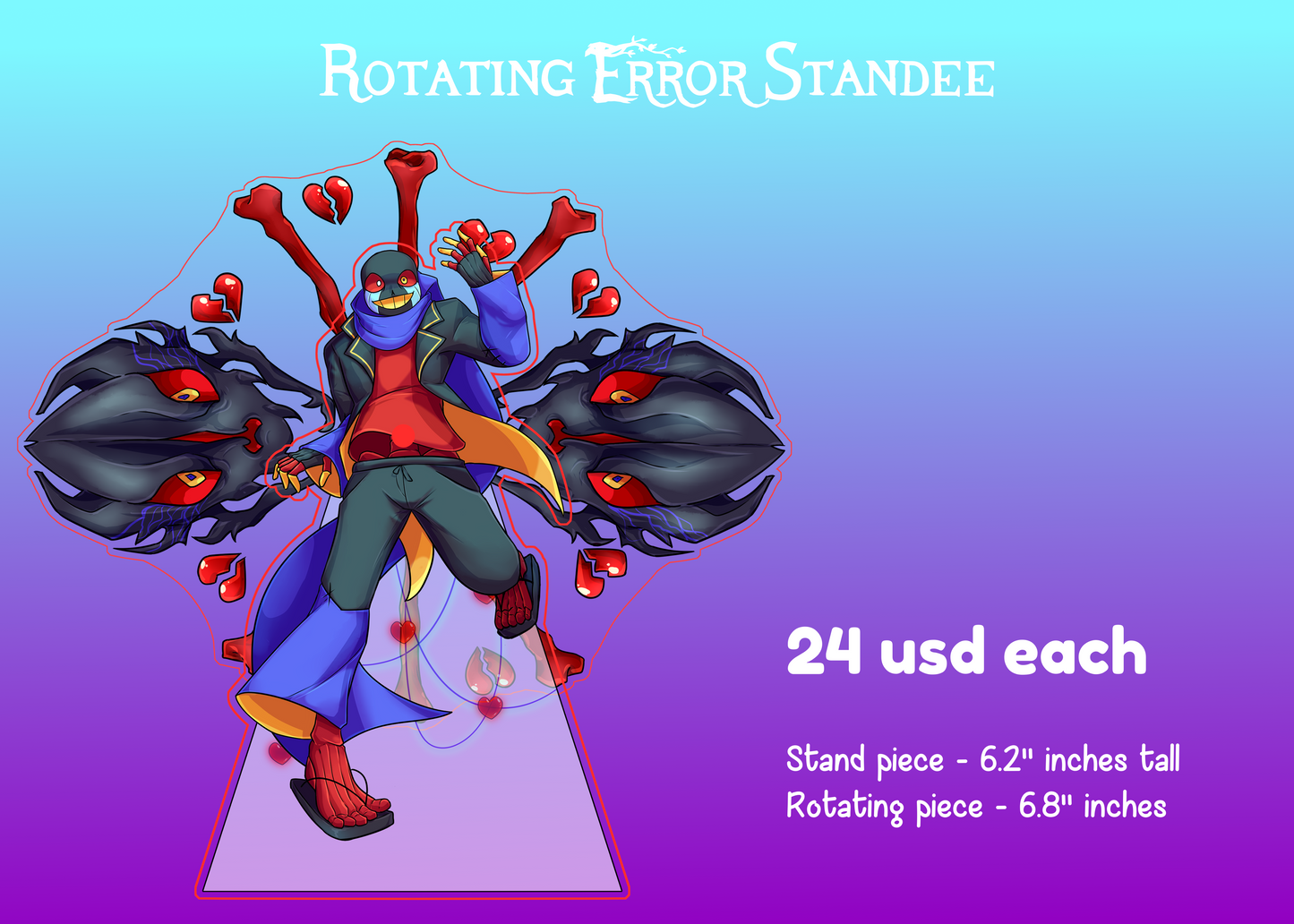 Soporte giratorio de Error Sans - PREVENTA