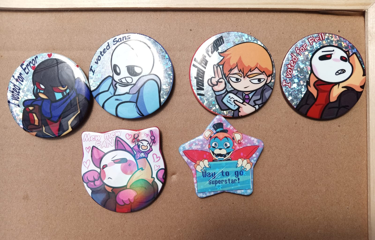Tinplate Buttons