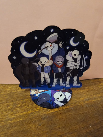 "Bad Sanses Group" - Undertale AU Standee