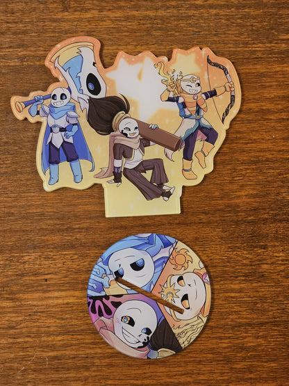 "Star Sanses Group" -Undertale AU Standee