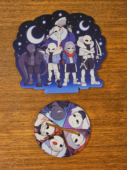 "Bad Sanses Group" - Undertale AU Standee