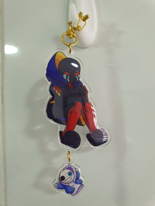 UNDERTALE AU - Error double keychain