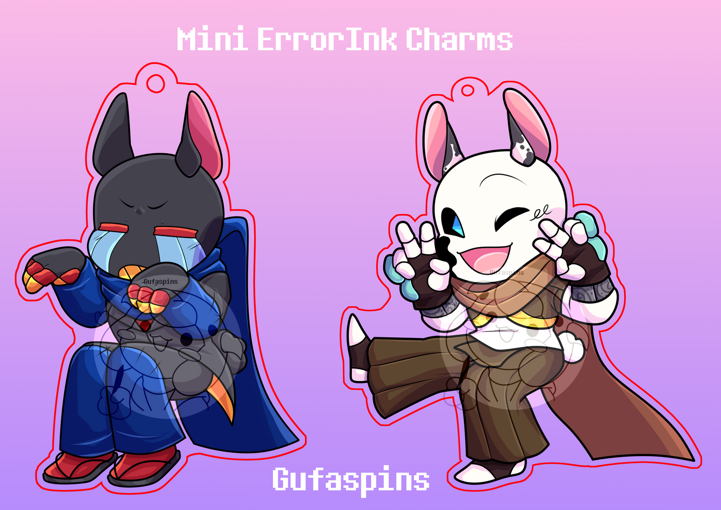 Bunny Errorink Charms