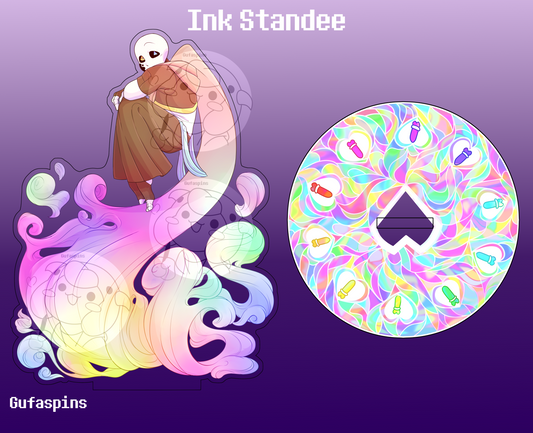 APRIL PREORDERS: Ink Sans Standee
