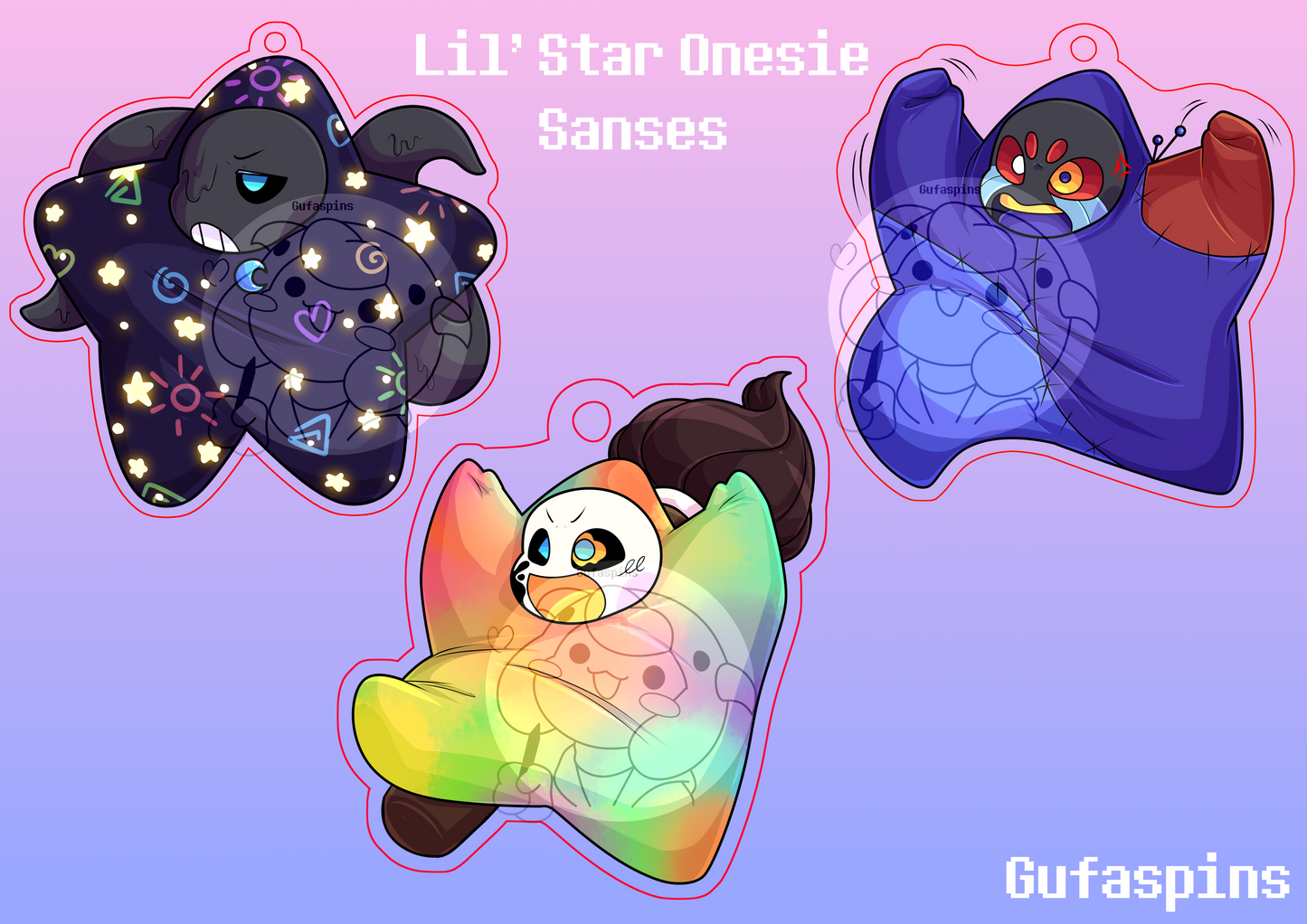 Lil' Star Onesie Sanses Charms - AUGUST PREORDERS