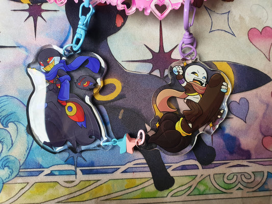 Error & Ink friendship keychains (IN HAND)