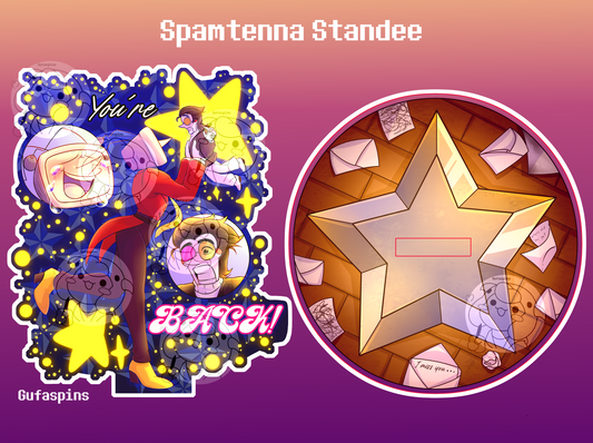 APRIL PREORDERS: Spamtenna Standee
