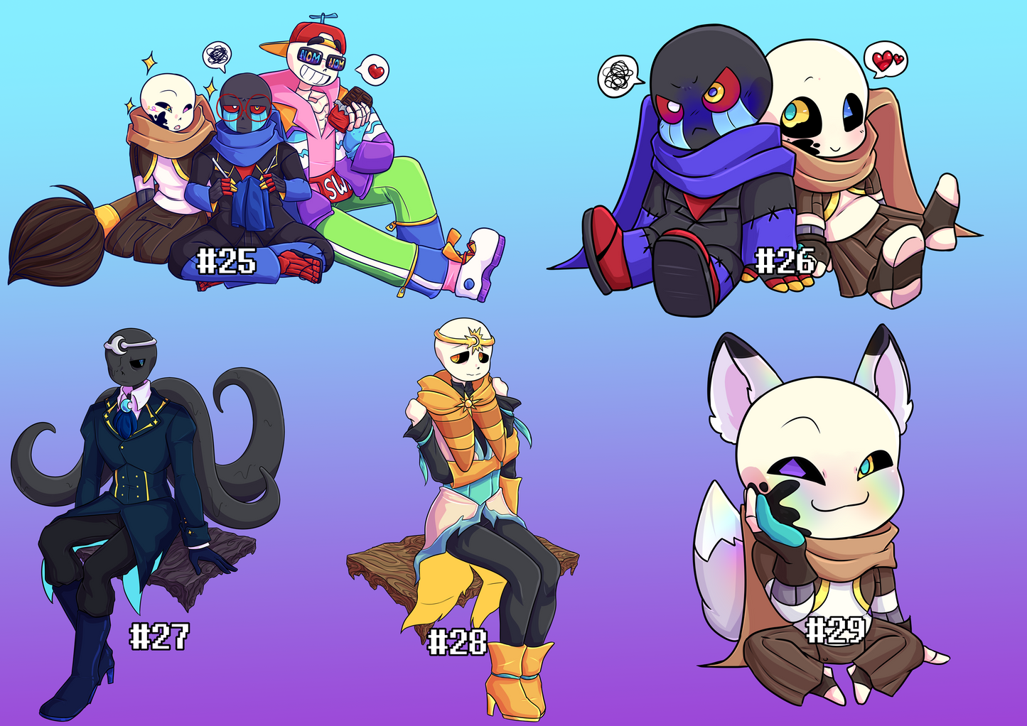 UTAU Stickers (2025 edition)