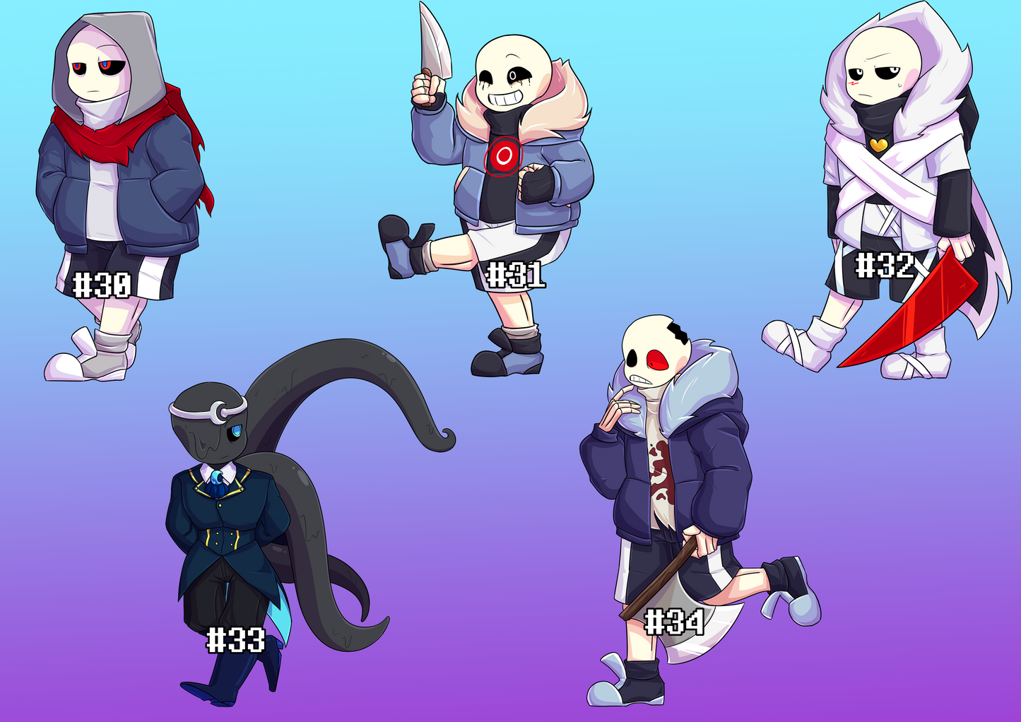 UTAU Stickers (2025 edition)