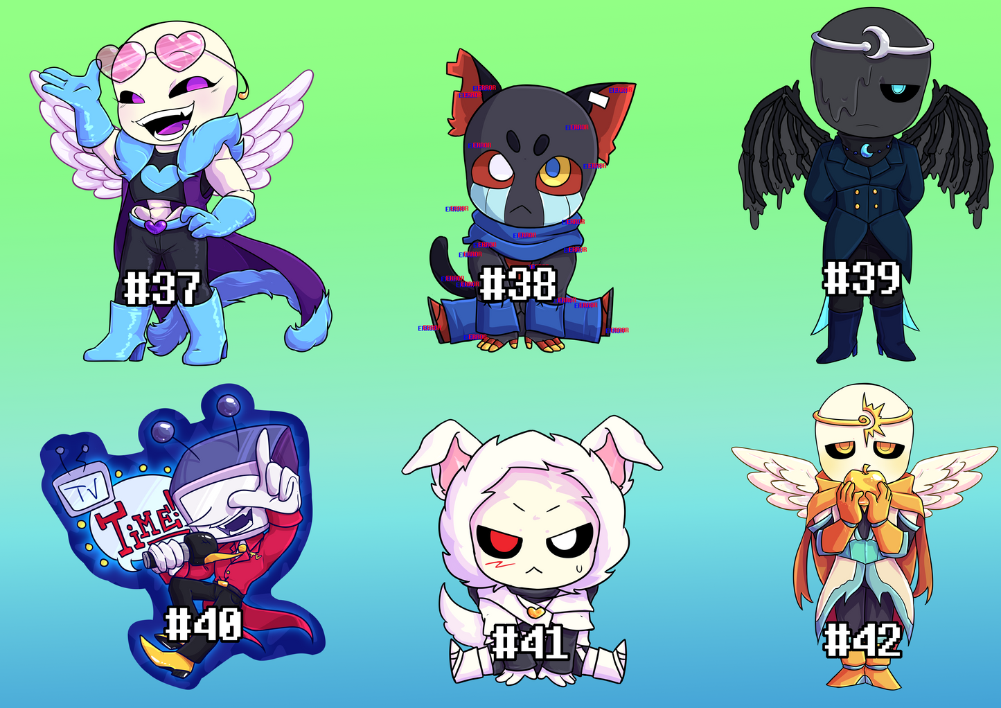UTAU Stickers (2025 edition)